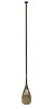 X-paddle carbon kevlar blade and oval shaft